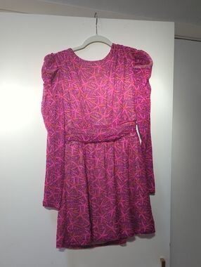 Lilly Pulitzer Pink Patterned Mini Dress